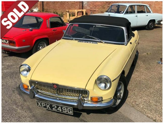 1969 MG MGB roadster SOLD
