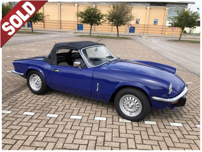Triumph Spitfire 1500 SOLD