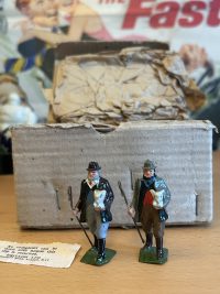 Britains Trade Box of Farm Shepherd Lead Figures 1940’s