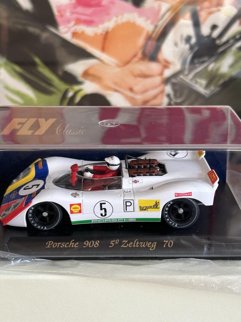 FLY Slot Car C16 Porsche 908 Martini