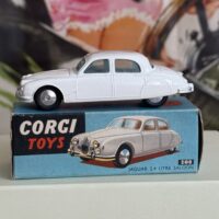 Corgi Toys 208 Jaguar Mk 1 2.4 Litre Saloon – Classic Cars for